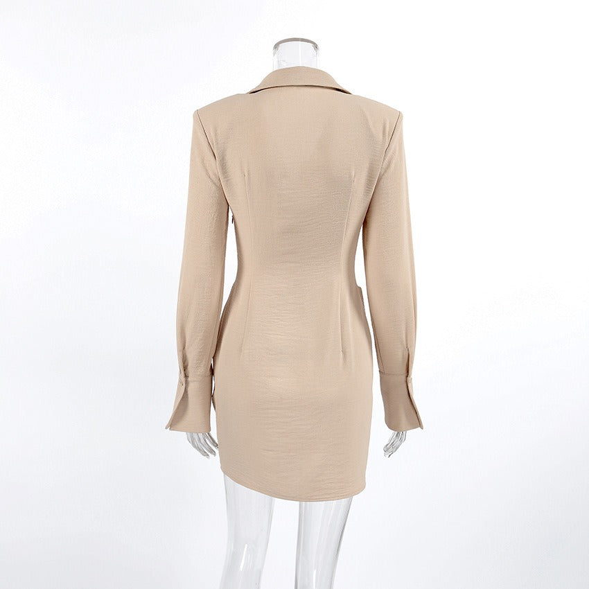 Vestido Bege
